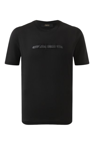 Мужская хлопковая футболка ZILLI, арт. TSR001M0110VLGS00