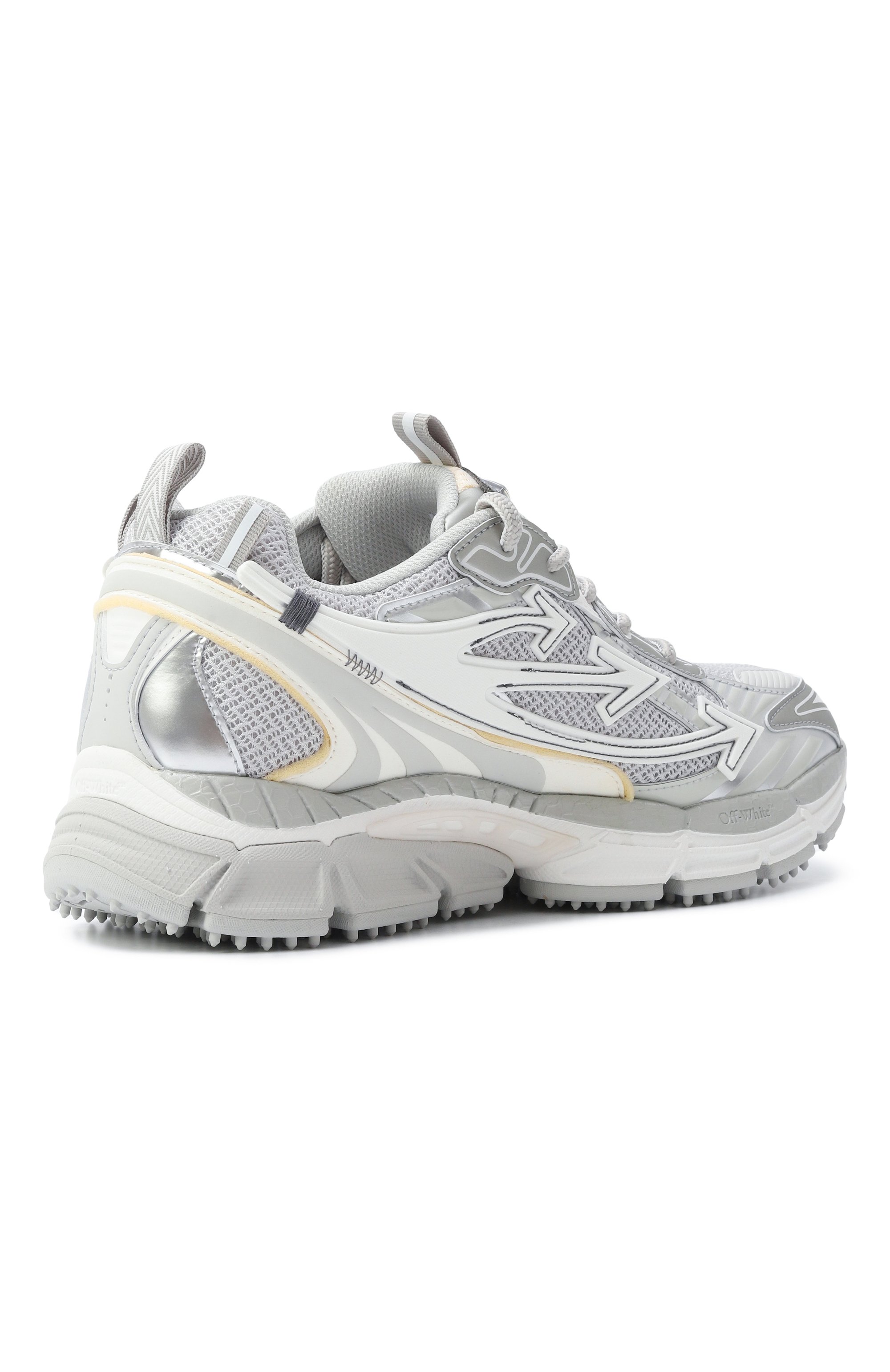 Комбинированные кроссовки be right back OFF-WHITE, арт. 0WIA289C99FAB001, фото 5