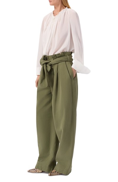 Шелковая блузка BALMAIN, арт. GF0IJ140/SF47, фото 2