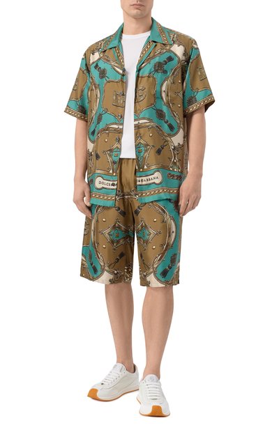 Шелковая рубашка DOLCE & GABBANA, арт. G5JH9T/HI12C, фото 2