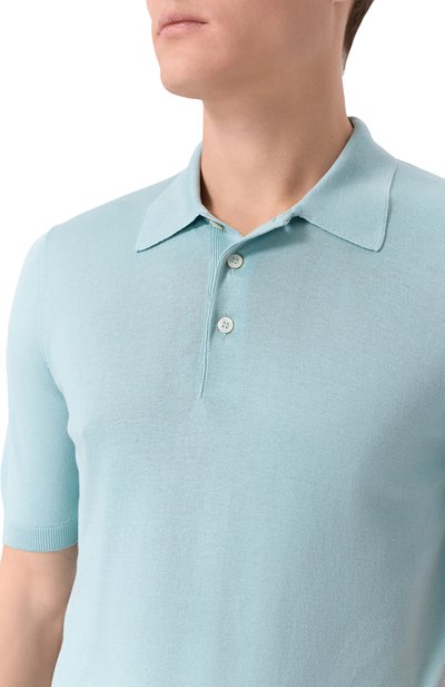 Шелковое поло GRAN SASSO, арт. 43110/23503, фото 5