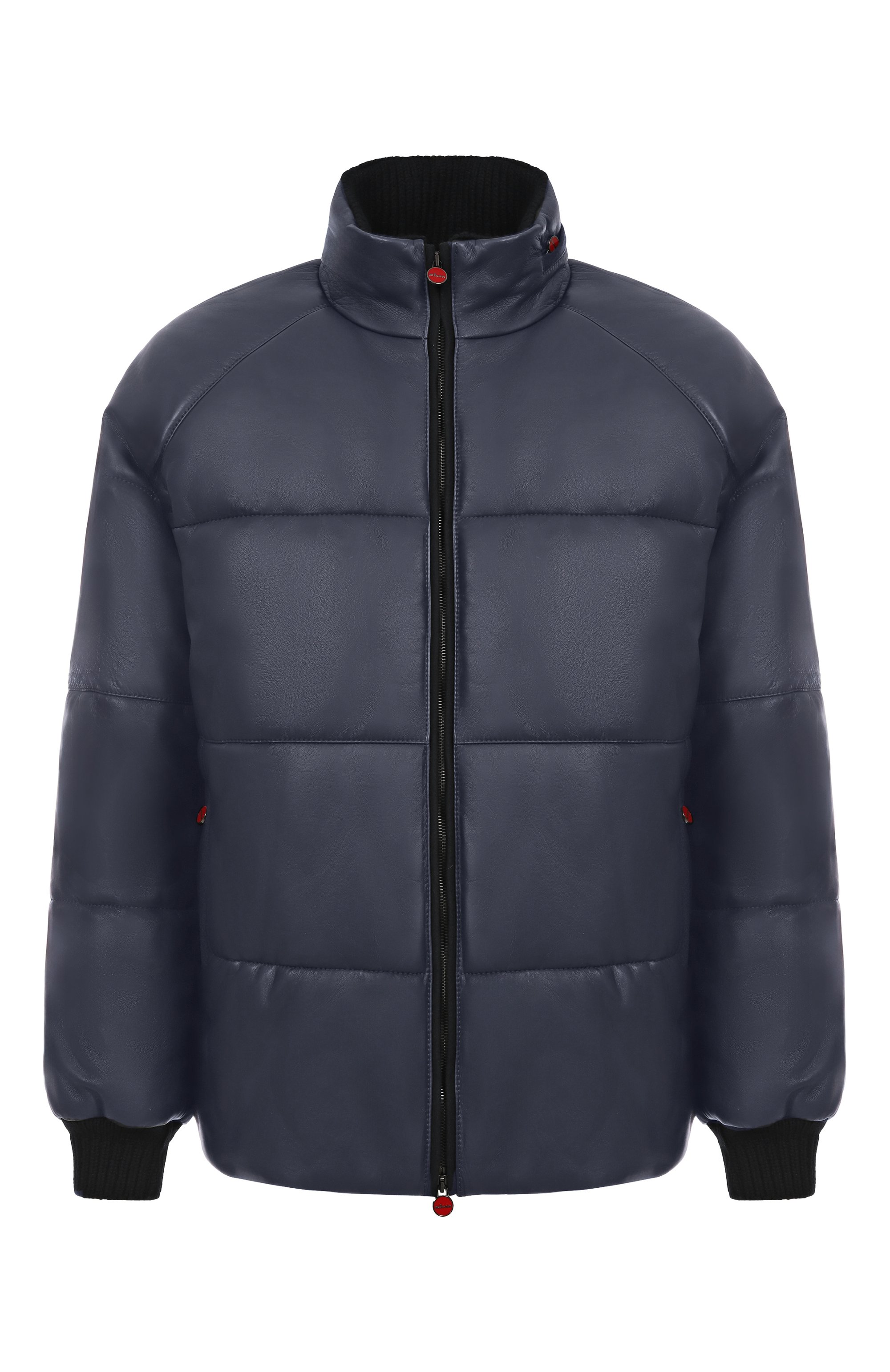 Кожаный пуховик KITON, арт. UW2238V0416H02, фото 1
