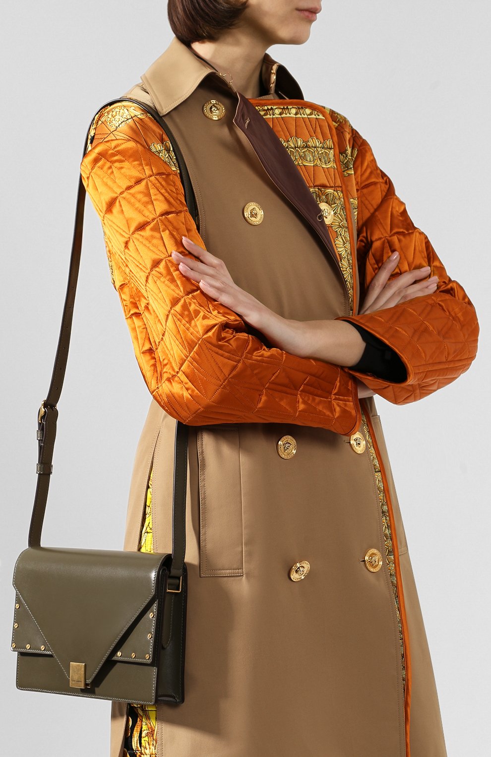 Сумка margaux SAINT LAURENT, арт. 578056/0U99W, фото 5