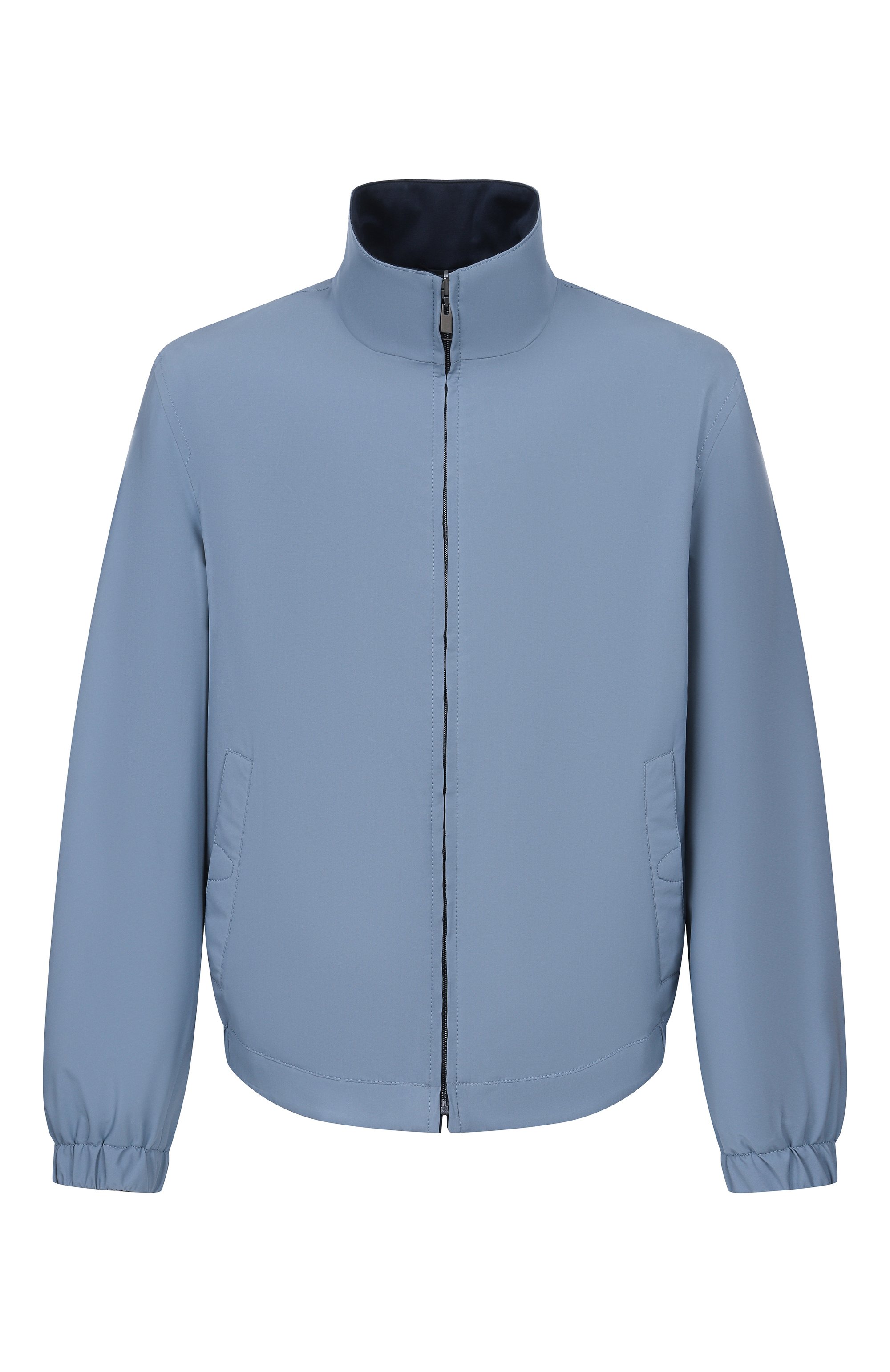 Двусторонняя куртка BRIONI голубого цвета по цене 527500 руб., арт. SBLS0L/PC40Q, фото 1 Двусторонняя куртка BRIONI, арт. SBLS0L/PC40Q, фото 1