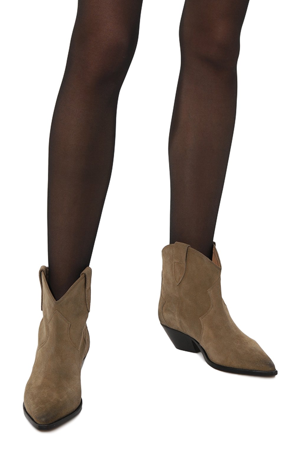 Замшевые ботильоны dewina ISABEL MARANT бежевого цвета по цене 55600 руб., арт. 23P/B00002FA-A1A03S, фото 3 Замшевые ботильоны dewina ISABEL MARANT, арт. 23P/B00002FA-A1A03S, фото 3