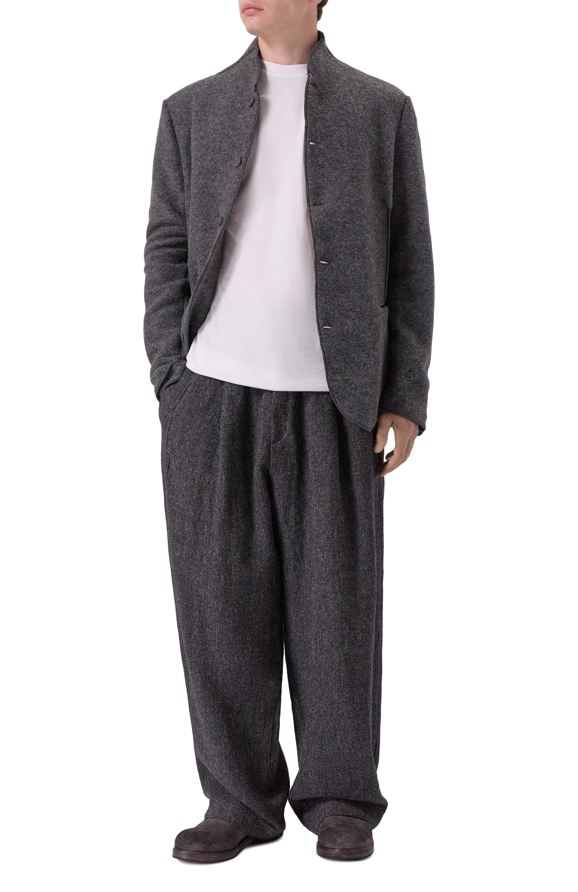 Брюки из шерсти и льна ANDREA YA'AQOV, арт. 25M0RC40B/W00L CASHMERE, фото 2