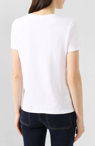 Хлопковая футболка RALPH LAUREN, арт. 290798163, фото 4