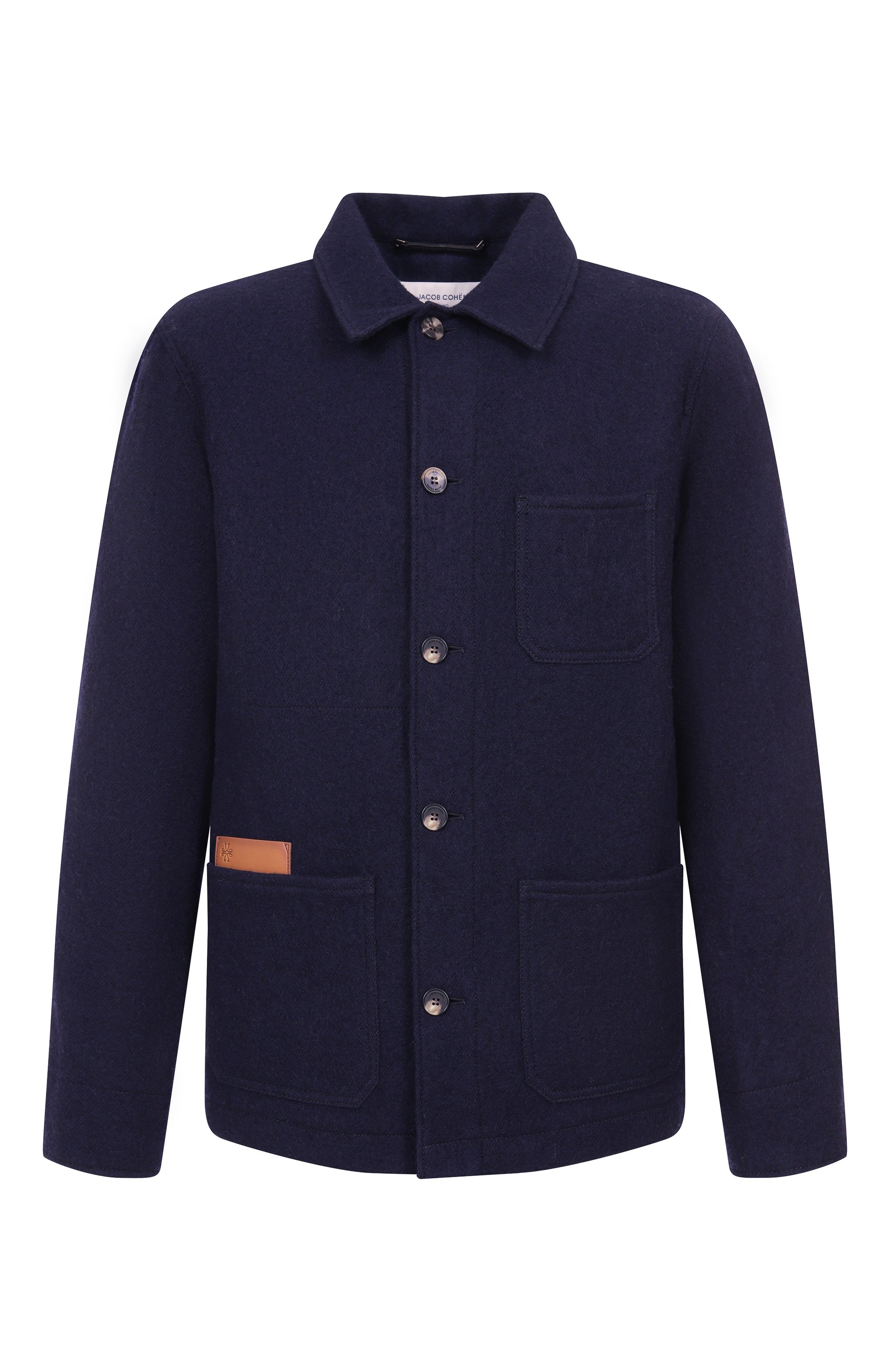 Шерстяная куртка-рубашка JACOB COHEN, арт. 25I P/JUM_E0033 081 T806A RW, фото 1