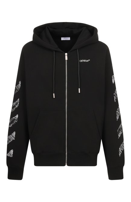 Мужской хлопковая толстовка OFF-WHITE, арт. 0MBE015F25FLE003