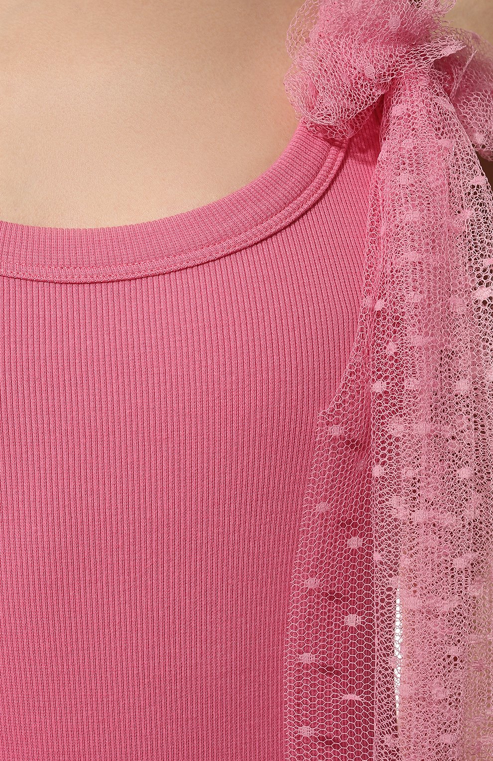 Хлопковое платье REDVALENTINO, арт. XR0MJ09F/6H3, фото 5