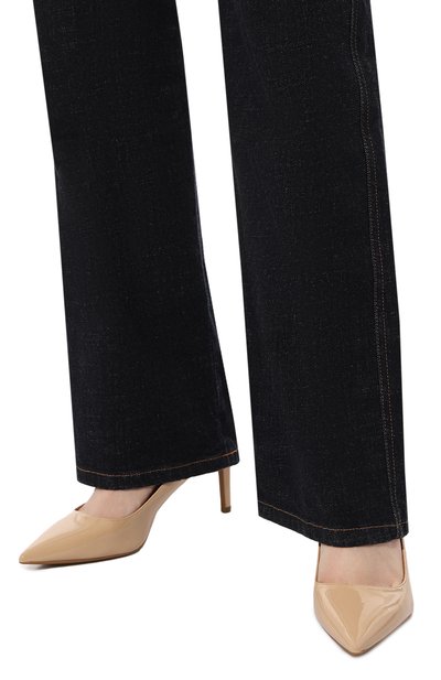 Туфли alina MICHAEL MICHAEL KORS бежевого цвета по цене 13050 руб., арт. 40F2HNMP1A, фото 3 Туфли alina MICHAEL MICHAEL KORS, арт. 40F2HNMP1A, фото 3