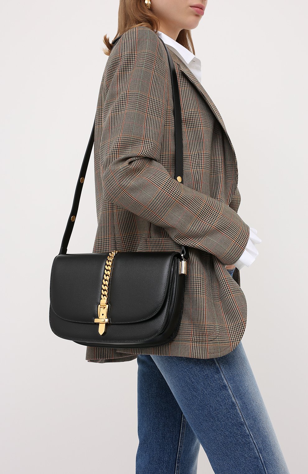 Сумка sylvie 1969 GUCCI, арт. 601067/1DB0X, фото 5