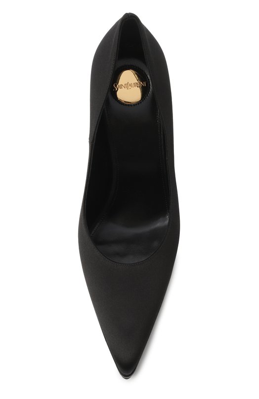 Текстильные туфли Lisa 110 Saint Laurent 840727/9QN00 Чёрный  840727/9QN00 Фото 6