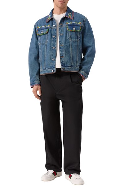 Джинсовая куртка VALENTINO, арт. 7V3DC04Q/B0W, фото 2