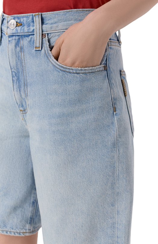 Джинсовые шорты Faye Paige 1L22028-C965 Голубой  1L22028-C965 Фото 5
