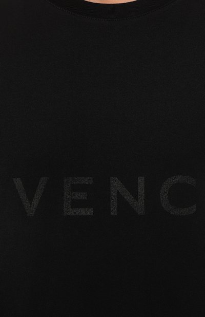 Хлопковая футболка GIVENCHY, арт. BM716N/3YC5, фото 5