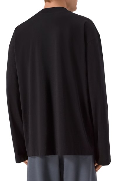 Хлопковый лонгслив DRIES VAN NOTEN, арт. 021104-2600-900, фото 4