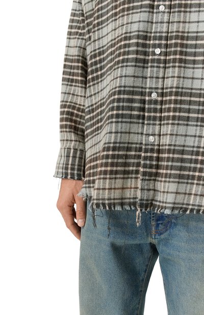 Хлопковая рубашка R13, арт. R13WR075-R560B/M, фото 5