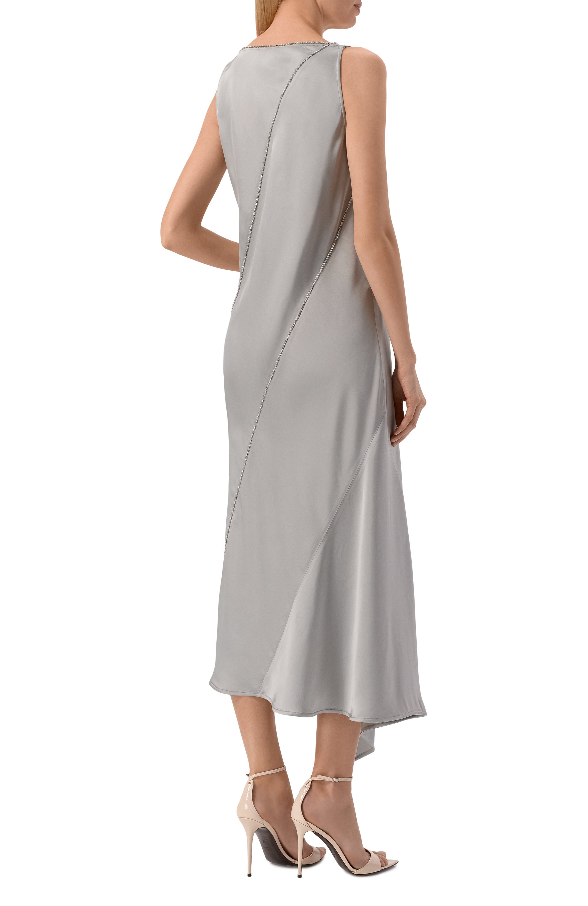 Платье из вискозы JIL SANDER, арт. J01CT0268/J65022, фото 3