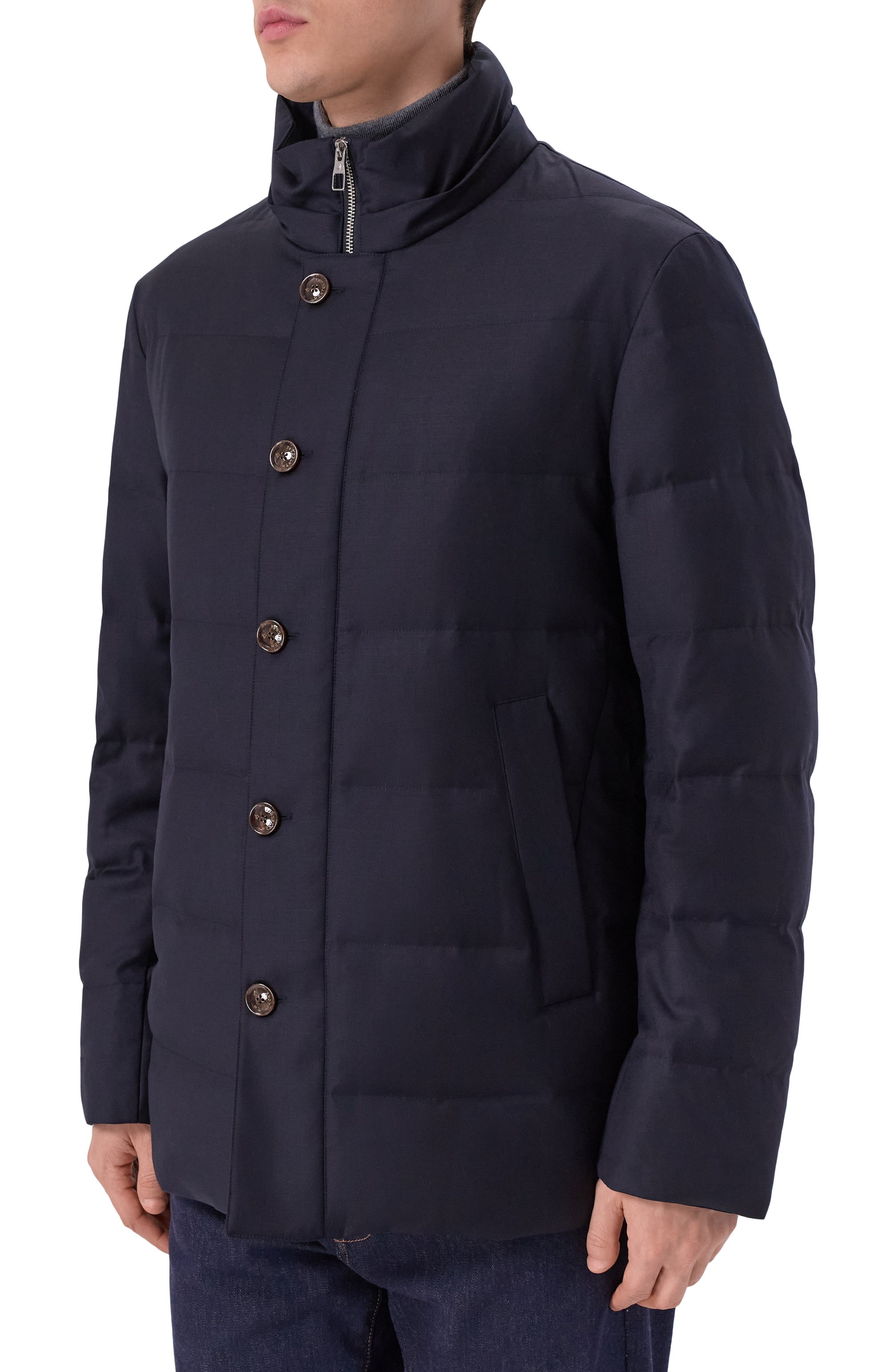 Шерстяной пуховик MONTECORE, арт. F09MUCX581/106, фото 3