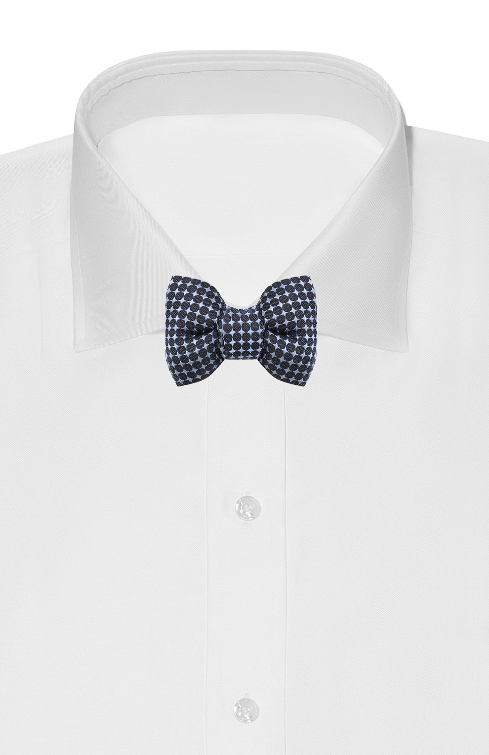 Шелковый галстук-бабочка TOM FORD синего цвета по цене 22250 руб., арт. 4TF43/4CH, фото 2 Шелковый галстук-бабочка TOM FORD, арт. 4TF43/4CH, фото 2