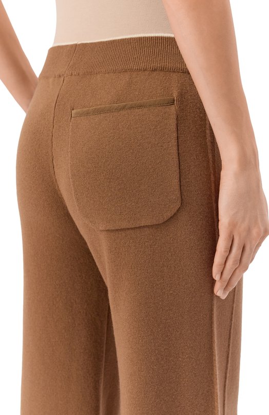 Брюки из шерсти и кашемира Kiton DMKY002K0545H02 Коричневый  DMKY002K0545H02 Фото 5
