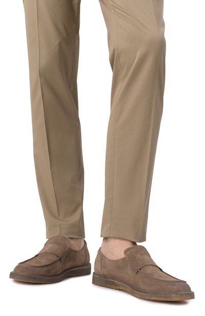 Замшевые лоферы PANTANETTI, арт. 18502A, фото 3