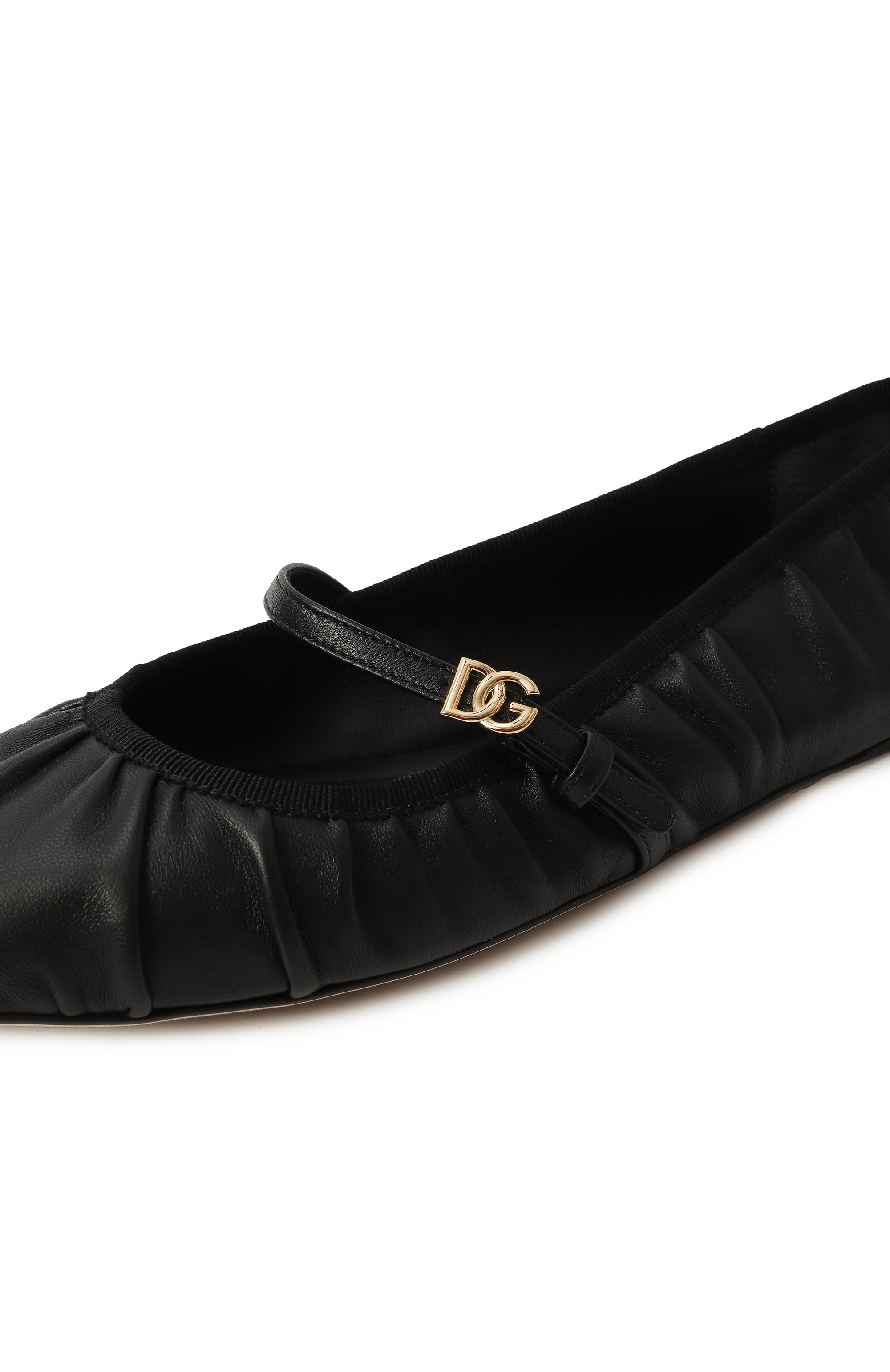 Кожаные балетки odette DOLCE & GABBANA, арт. CB0222/AV938, фото 7