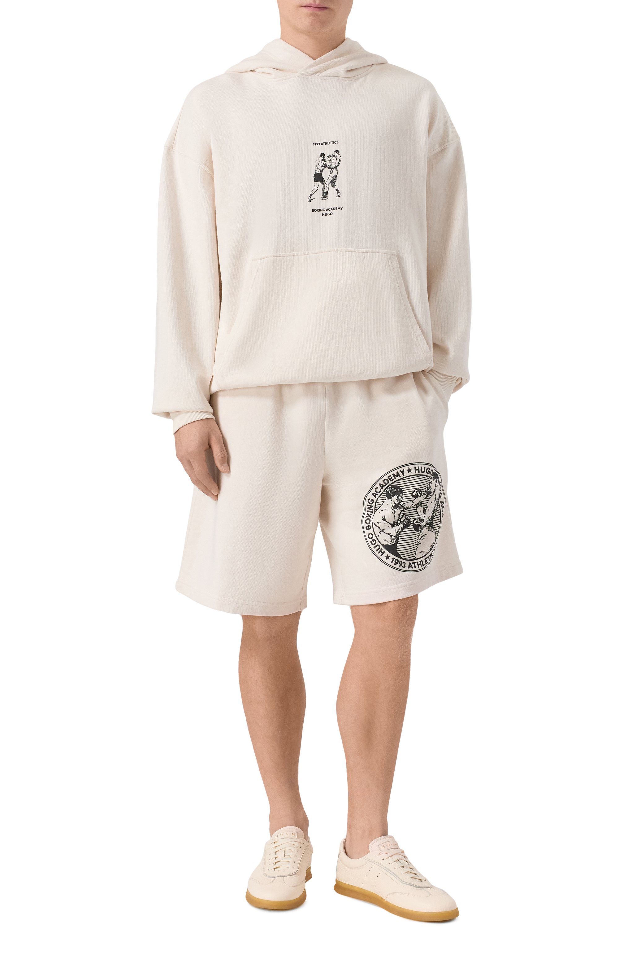 Хлопковое худи HUGO, арт. 50542399, фото 2