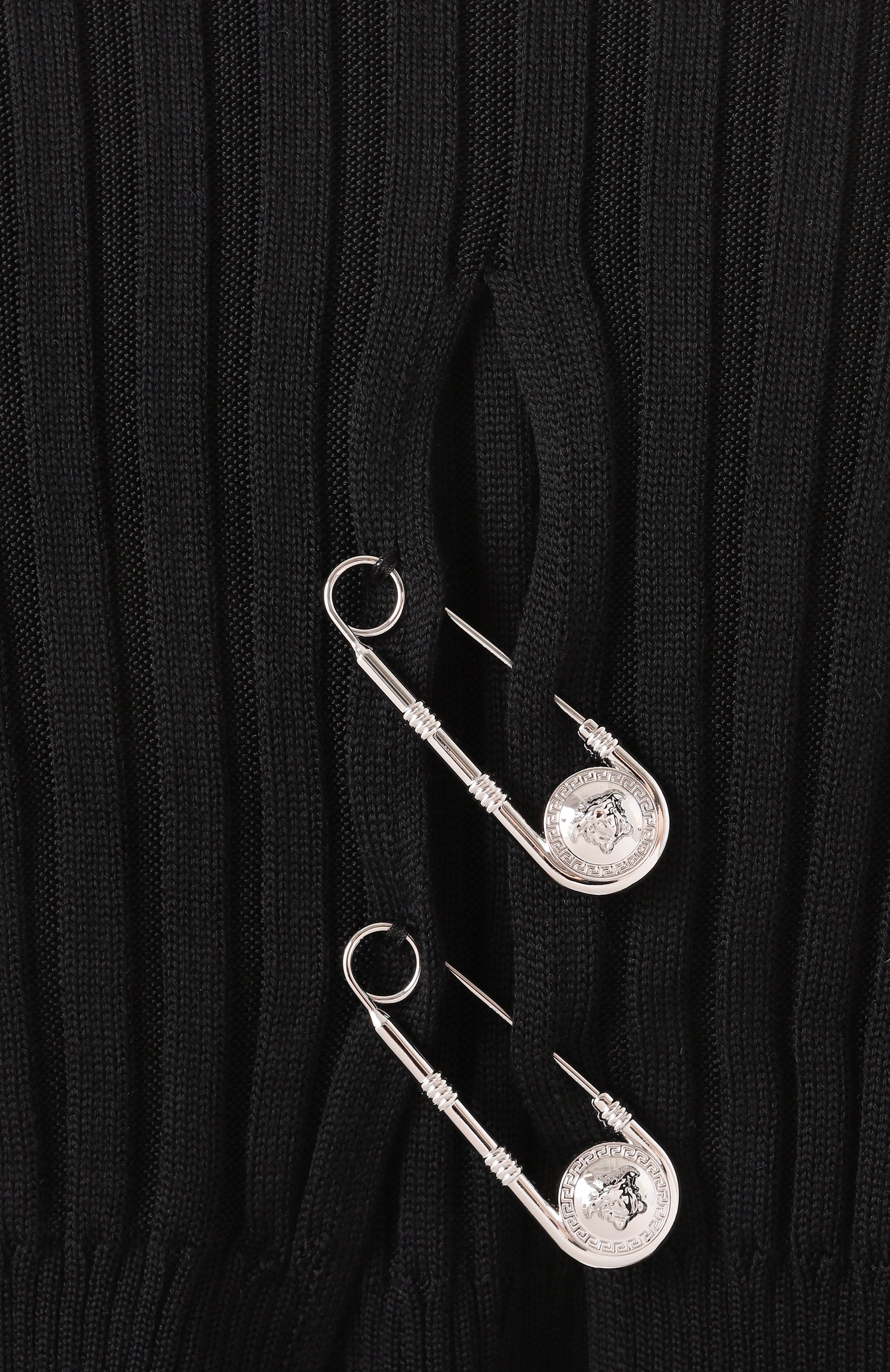 Платье из вискозы и шерсти VERSACE, арт. 1017773/1A12700, фото 6