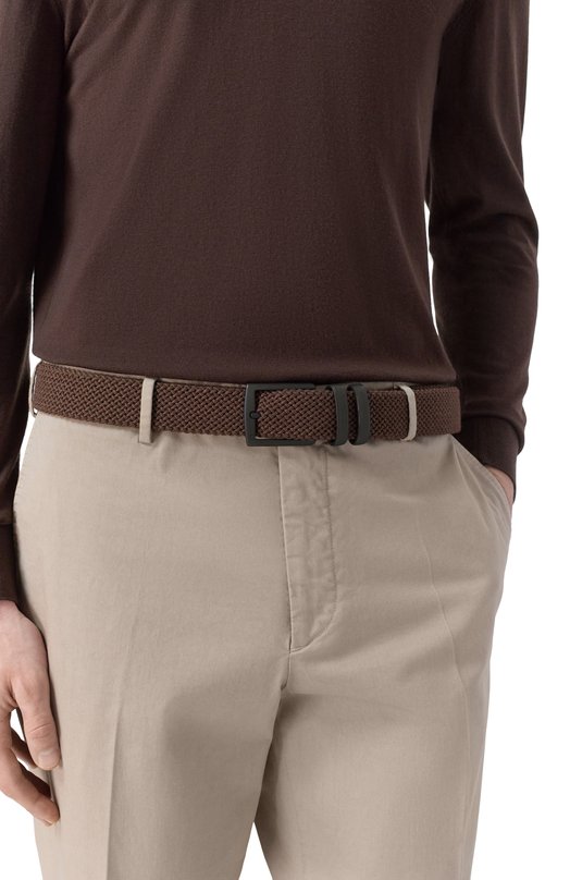 Текстильный ремень MVST 67U.0001/W00L Коричневый  67U.0001/W00L Фото 2