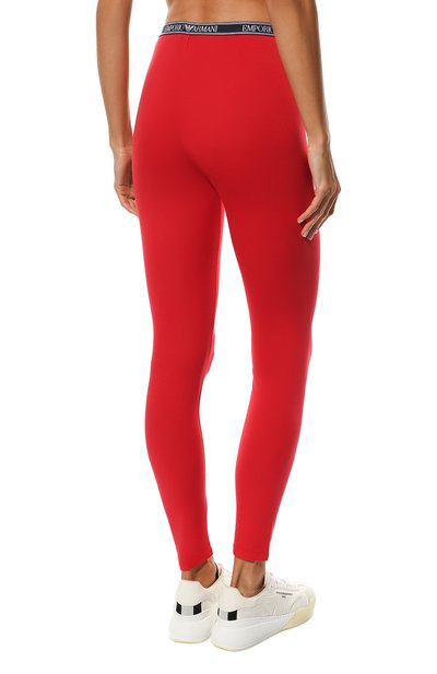 Хлопковые легинсы EMPORIO ARMANI, арт. 164568/2R227, фото 4