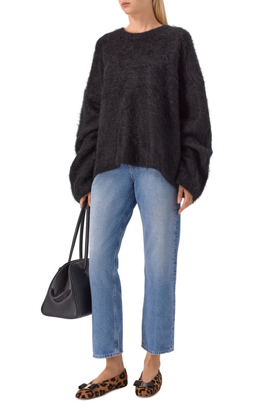 Кожаные балетки Vara Ferragamo 01J841/781750 Леопардовый  01J841/781750 Фото 3