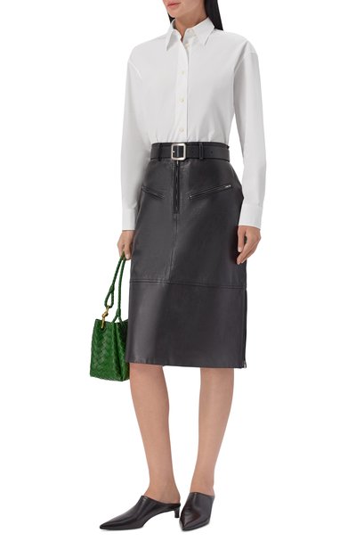 Хлопковая рубашка JIL SANDER, арт. J02DL0319/J45342, фото 2