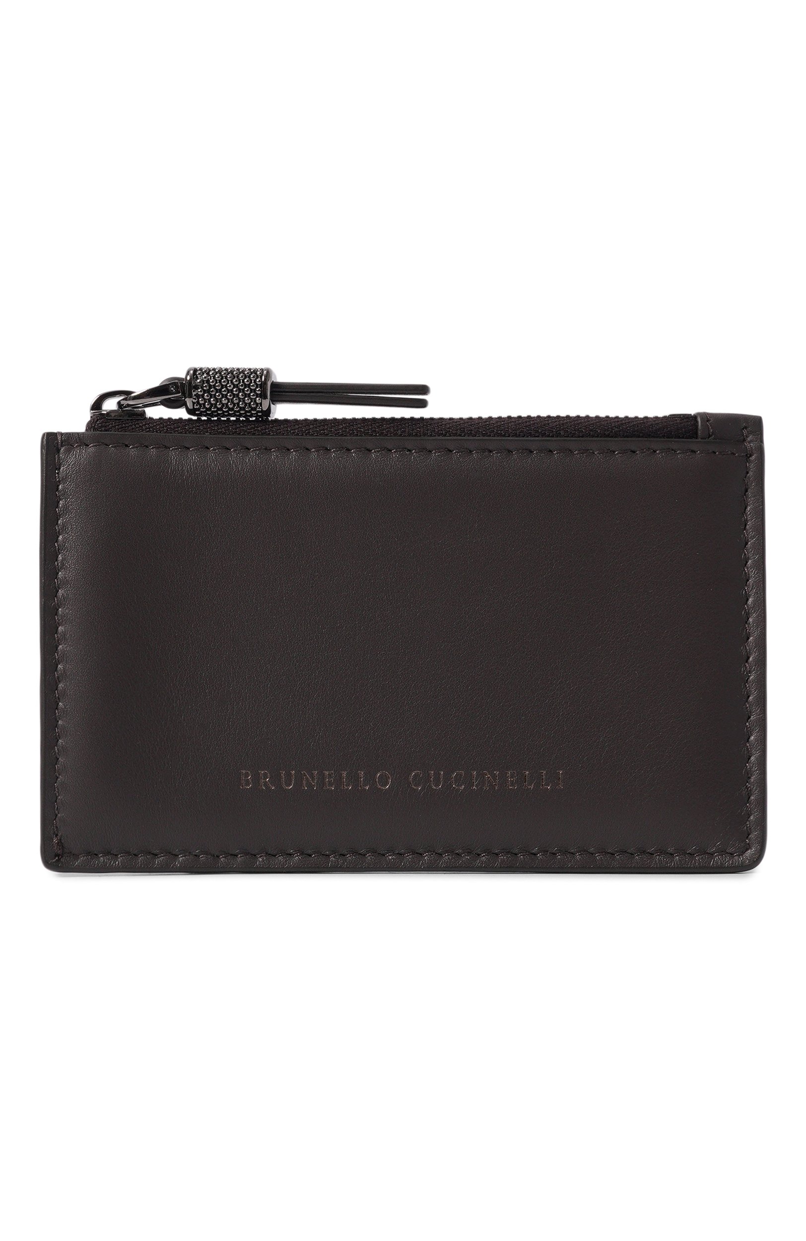 Кожаный футляр для кредитных карт BRUNELLO CUCINELLI, арт. MWCRM2714, фото 1