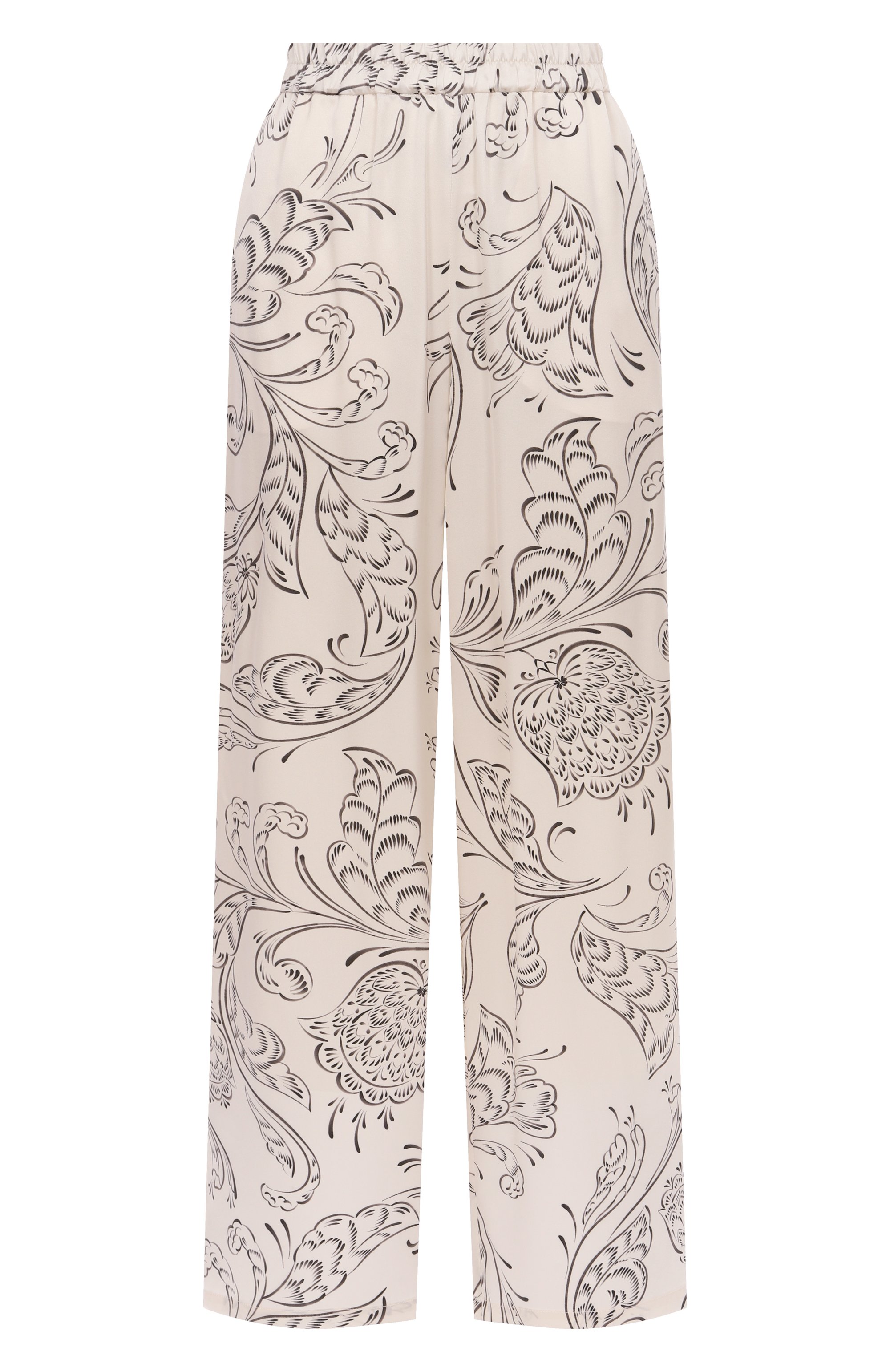 Шелковые брюки ХОХЛОМА Х АЛЕНА АХМАДУЛЛИНА, арт. WTP2112, фото 1