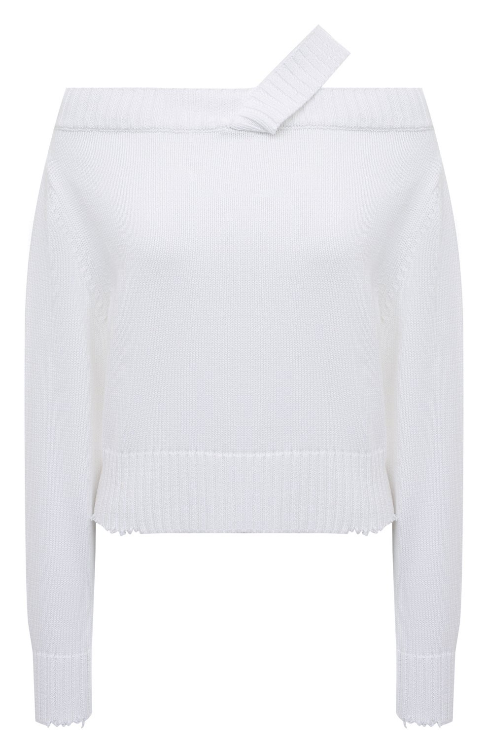 Хлопковый пуловер RTA, арт. WU969-7000WHIT, фото 1