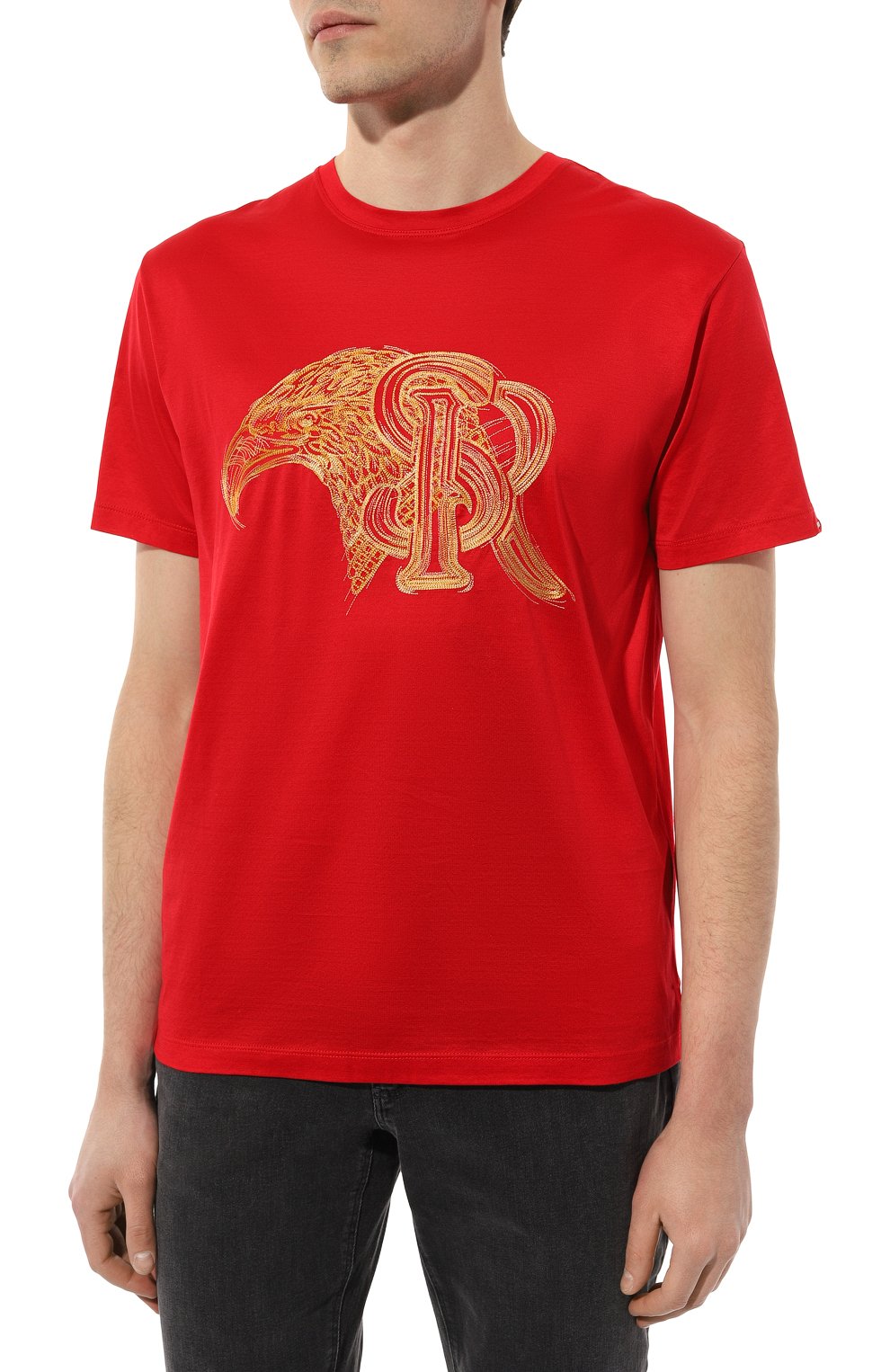 Хлопковая футболка STEFANO RICCI, арт. MNH3302610/TE0001, фото 3