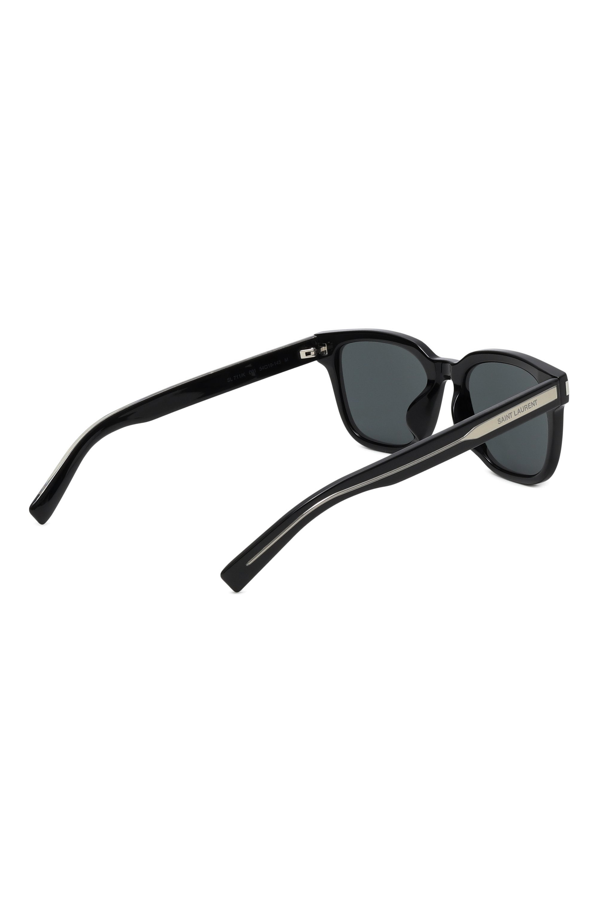 Солнцезащитные очки SAINT LAURENT черного цвета по цене 52800 руб., арт. SL 711/K 001, фото 5 Солнцезащитные очки SAINT LAURENT, арт. SL 711/K 001, фото 5