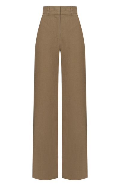 Женские льняные брюки GIORGIO ARMANI, арт. GW002791/TE11126