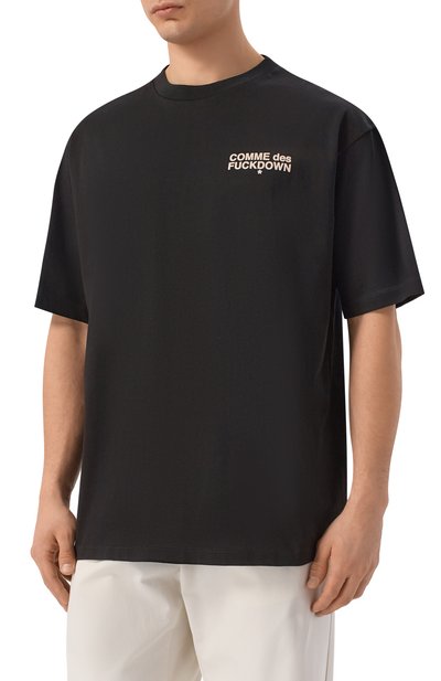 Хлопковая футболка COMME DES FUCKDOWN, арт. CFABM01938, фото 3