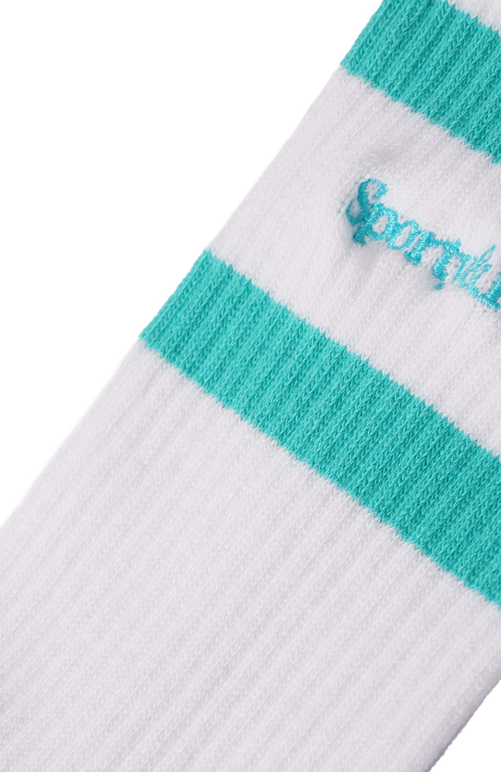 Хлопковые носки SPORTY AND RICH белого цвета по цене 5720 руб., арт. AC026712300WH90, фото 2 Хлопковые носки SPORTY AND RICH, арт. AC026712300WH90, фото 2