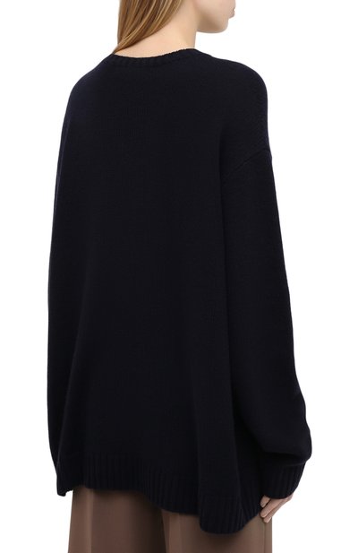 Кашемировый пуловер RALPH LAUREN темно-синего цвета по цене 274000 руб., арт. 293829121, фото 4 Кашемировый пуловер RALPH LAUREN, арт. 293829121, фото 4