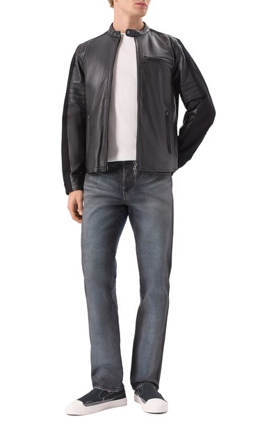 Текстильные слипоны s-d-verse DIESEL черного цвета по цене 18100 руб., арт. Y03552/PR012, фото 2 Текстильные слипоны s-d-verse DIESEL, арт. Y03552/PR012, фото 2