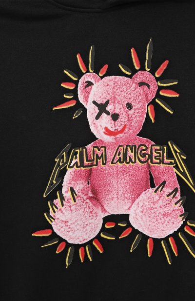 Хлопковое худи PALM ANGELS, арт. PBBB012F25FLE003, фото 3