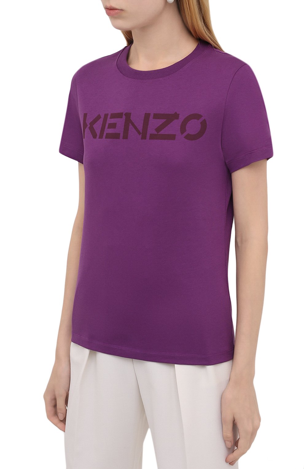 Хлопковая футболка KENZO, арт. FB62TS8414SA, фото 3