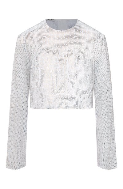 Шелковый топ MIU MIU, арт. MT1678-1YXJ-F0009, фото 1