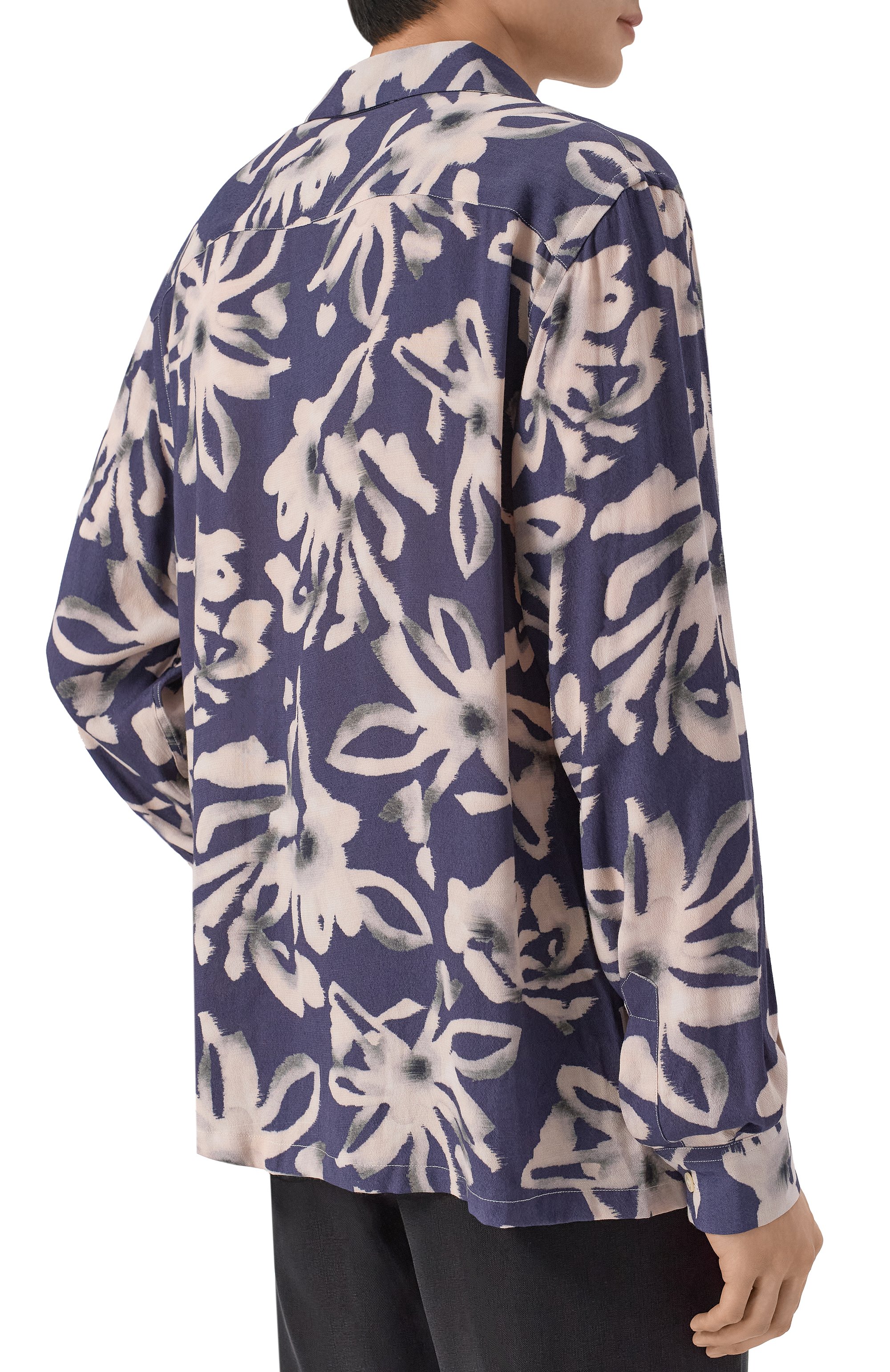 Рубашка из вискозы и льна LANEUS, арт. S6LAMASI081, фото 4