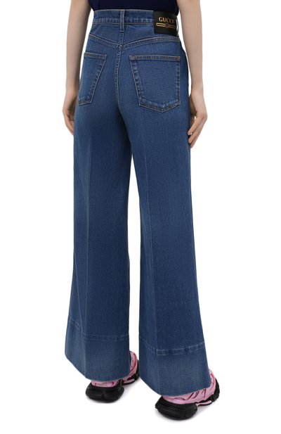 Джинсы GUCCI синего цвета по цене 103680 руб., арт. 623441/XDA6N, фото 4 Джинсы GUCCI, арт. 623441/XDA6N, фото 4