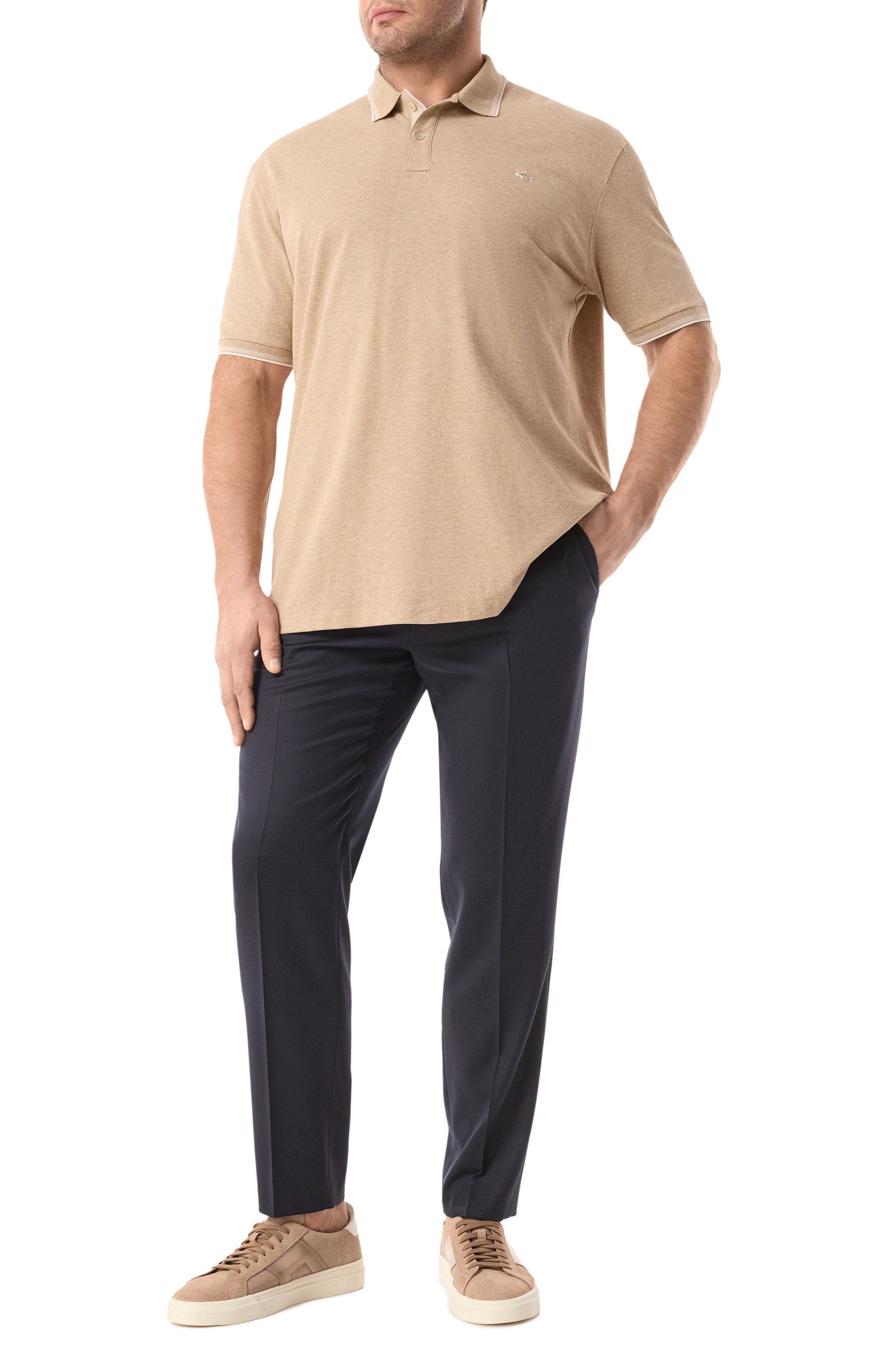 Хлопковое поло PAUL&SHARK, арт. 25411205/3XL, фото 2